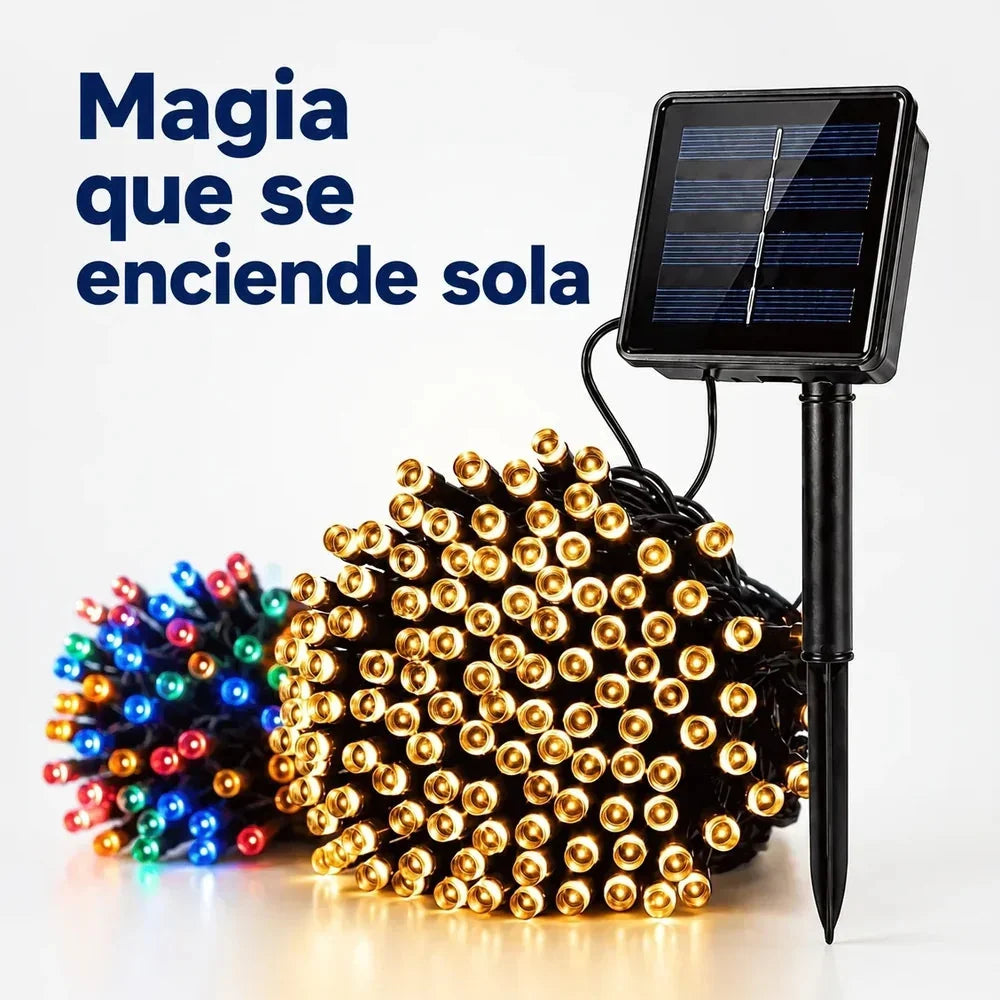 LumiFest – Luces Solares Navideñas