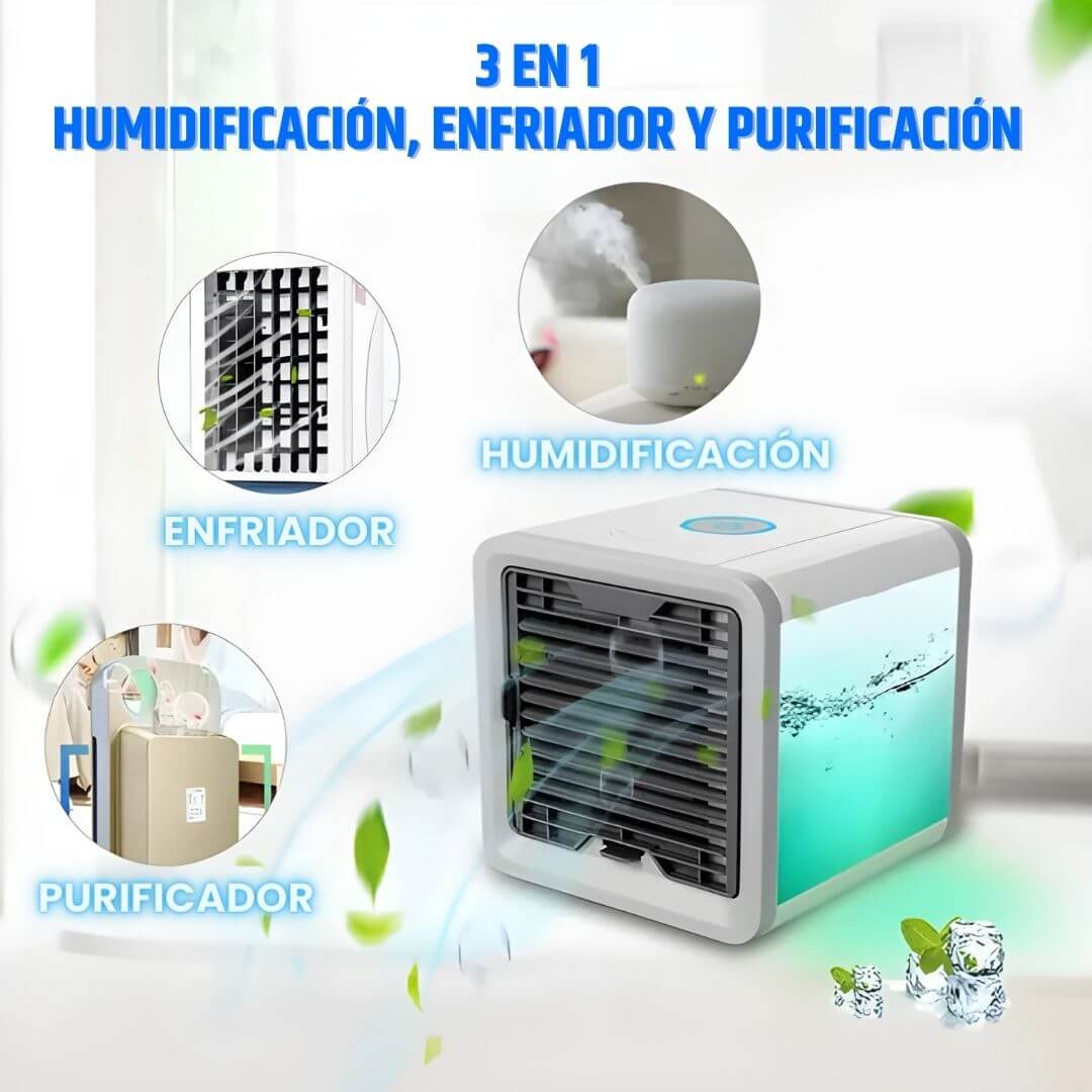 AIRE ACONDICIONADO PORTÁTIL ARTIC AIR TIPO CUBO 💦🌞 PROMOCION CIERRE DE TIENDA - ENVIO GRATIS