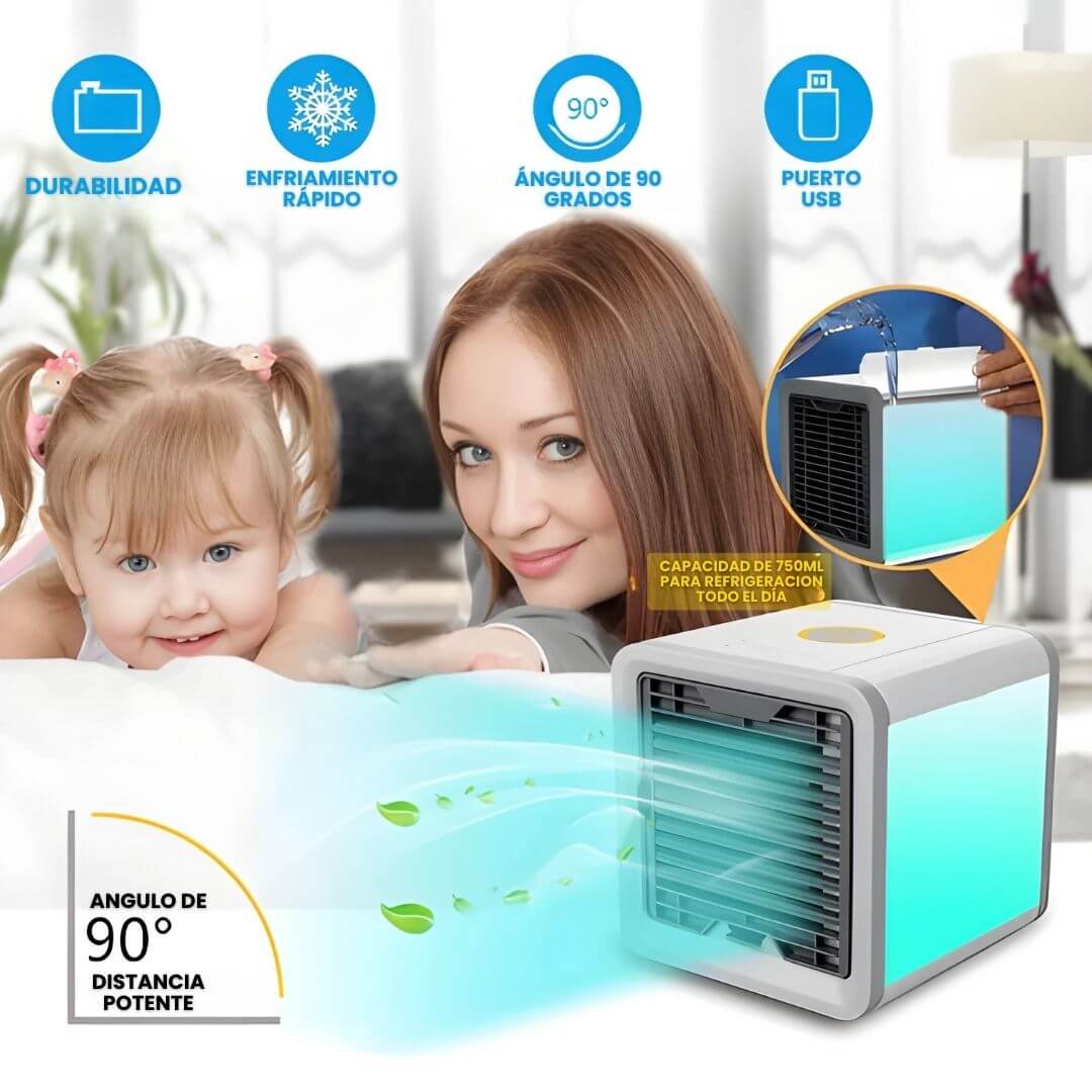 AIRE ACONDICIONADO PORTÁTIL ARTIC AIR TIPO CUBO 💦🌞 PROMOCION CIERRE DE TIENDA - ENVIO GRATIS