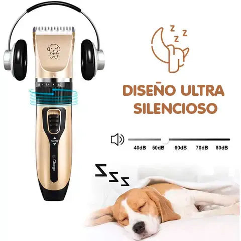 KIT Maquina de peluquería para mascotas + Accesorios