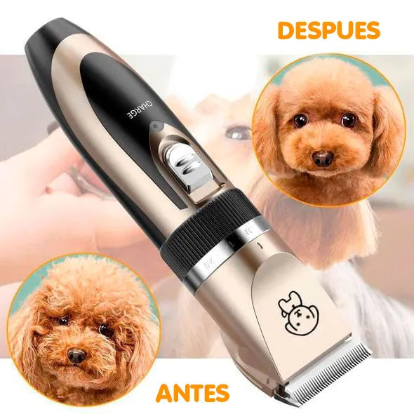 KIT Maquina de peluquería para mascotas + Accesorios