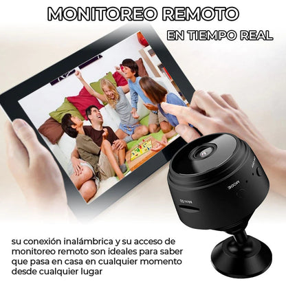 2x1: Mini Cámara WiFi – Vigilancia en Vivo – Protege tu hogar 24/7