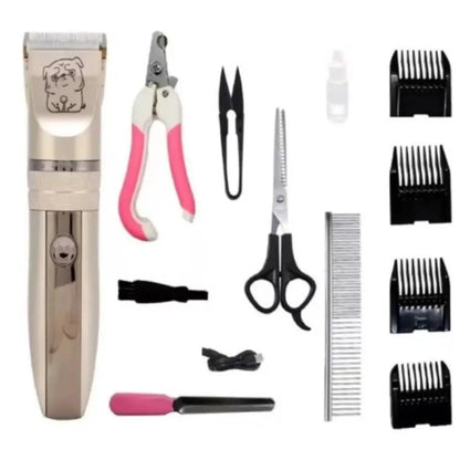 KIT Maquina de peluquería para mascotas + Accesorios