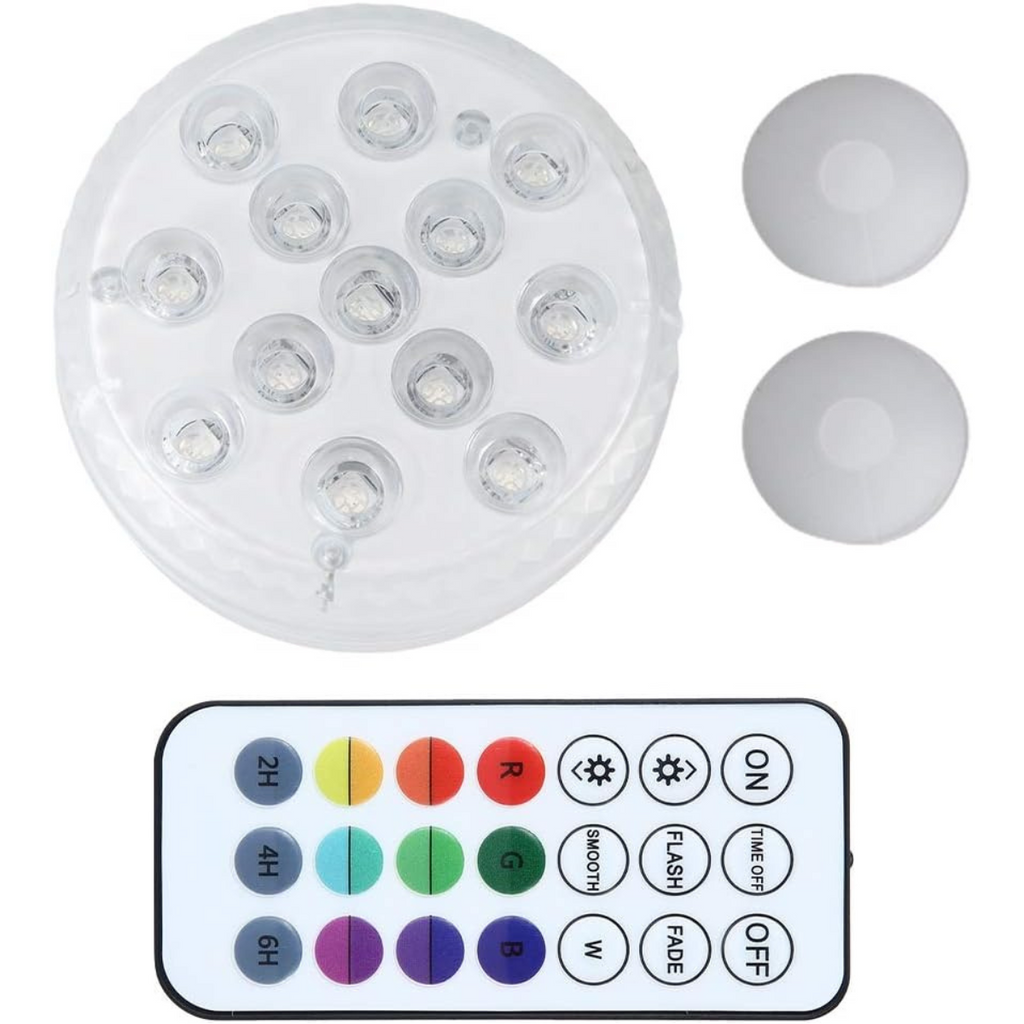 Luz LED Subacuática – Iluminación de Piscinas y Jardines – Transforma tus espacios en minutos