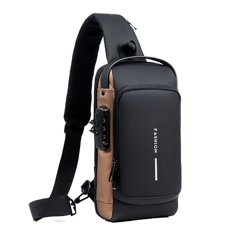 BOLSO ANTIRROBO CON CARGA USB+BLOQUEO