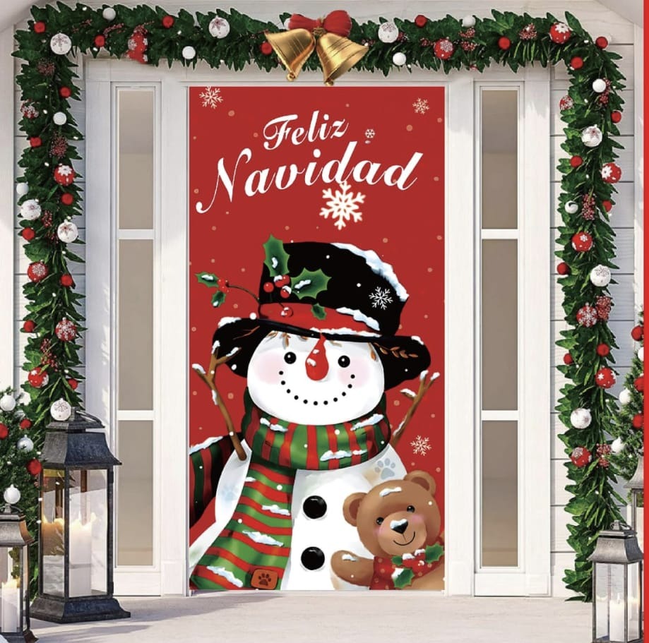 🎄 Promoción 3×1: ¡Decora tres puertas por el precio de una!