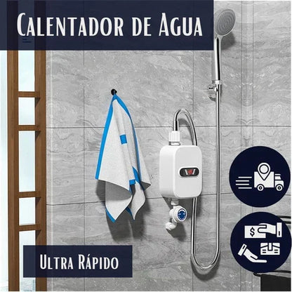 CALENTADOR DE DUCHA ULTRA RÁPIDO + REGALO GRÁTIS ,