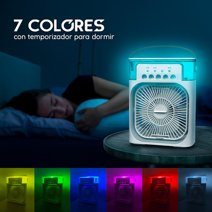 Ventilador Humidificador Portátil - ClimaFresh <span style="color: #000000;"><strong><span style="color: #ff2a00;">¡COMPRA 1 Y LLÉVATE 2!</span></strong></span> - La Moda del Verano