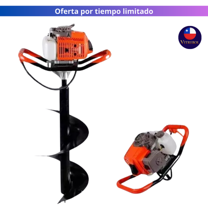 Barreno Ahoyador trae 3 Brocas - TIPO DE MOTOR 2 TIEMPOS