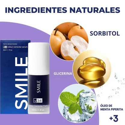 Blanqueador Dental SMILE <span style="color: #000000;"><strong><span style="color: #ff2a00;">¡COMPRA 1 Y LLÉVATE 2!</span></strong></span>