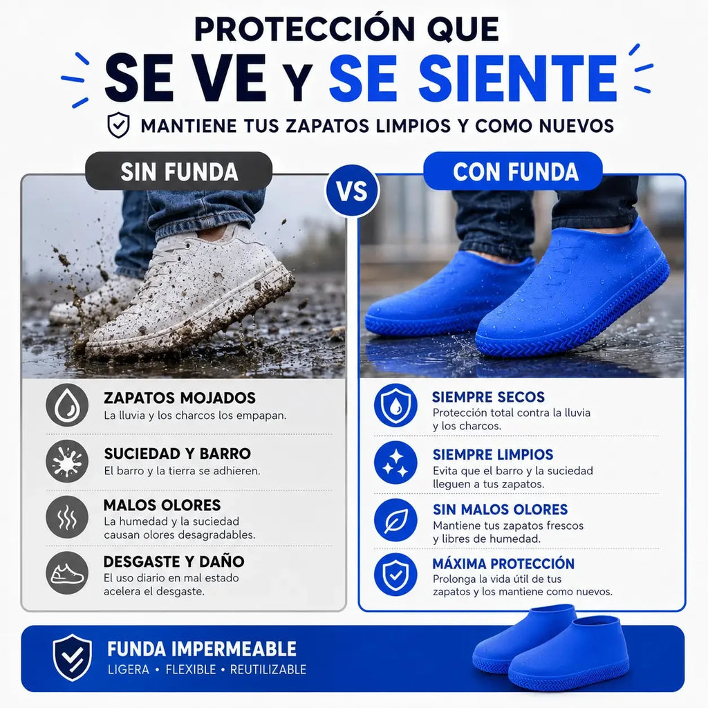 AquaGuard - Protege tus zapatos de la lluvia