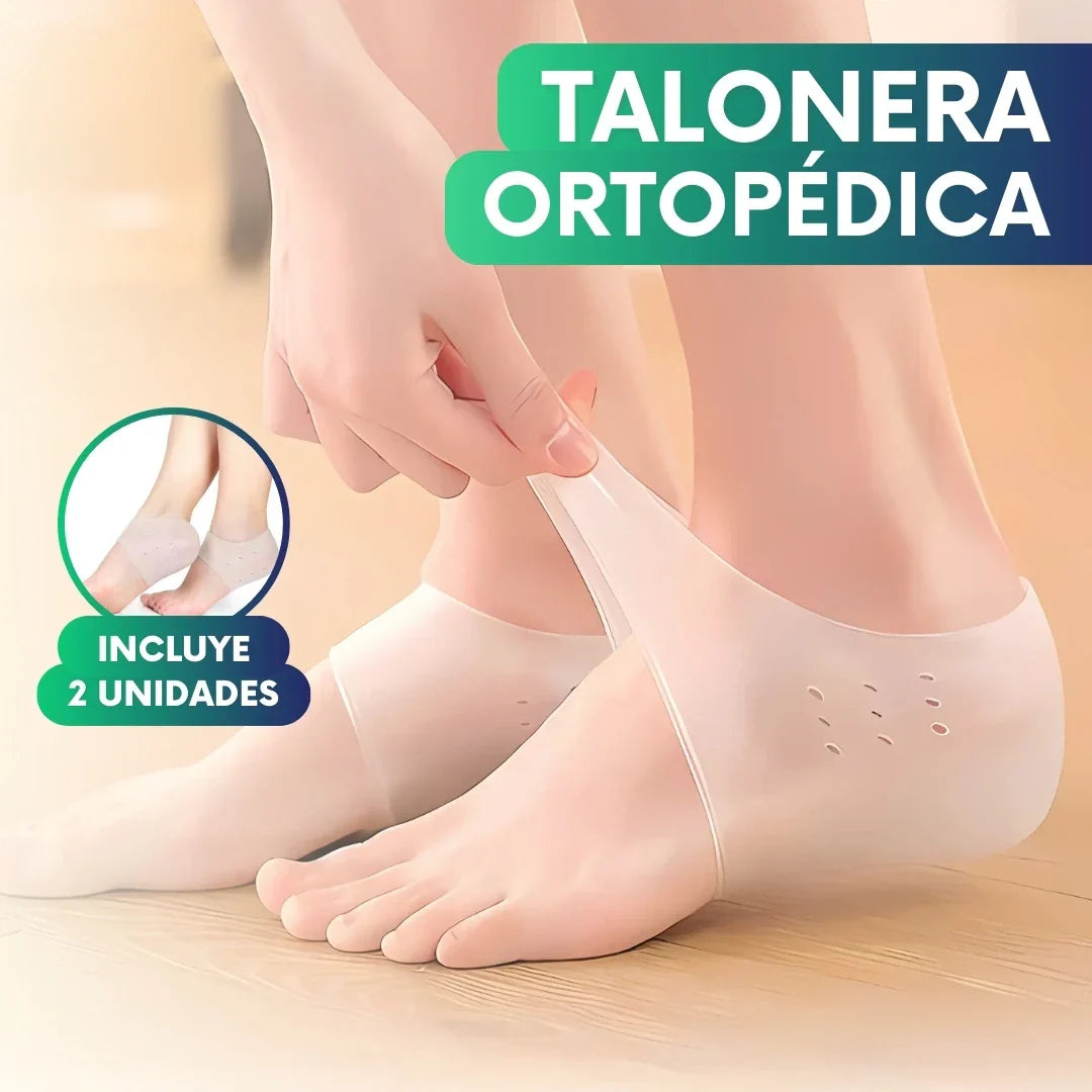 Talonera ortopédica Silicona 2 unidades