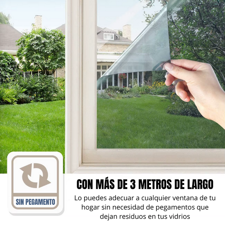 Vinil Anti-UV para Ventanas – Bloquea el Calor y Protege tus Muebles Todo el Año