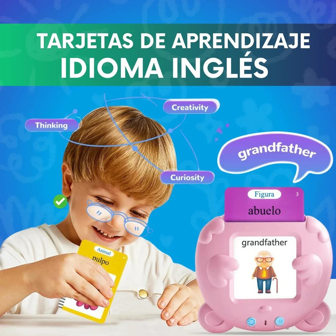 Tarjetas de aprendizaje ingles - 224 Palabras
