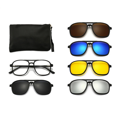 Gafas de Sol Martin 6 en 1  | Compre 1 y Obtenga 2 Solo Durante el Dia de Hoy + Regalo Exclusivo 🎁