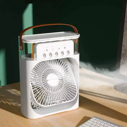 Ventilador Humidificador Portátil - ClimaFresh <span style="color: #000000;"><strong><span style="color: #ff2a00;">¡COMPRA 1 Y LLÉVATE 2!</span></strong></span> - La Moda del Verano