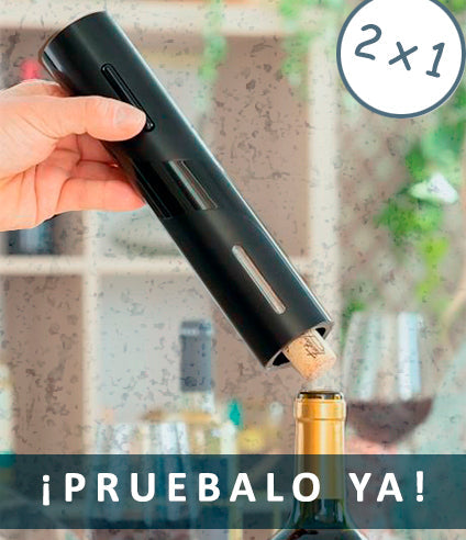 2x1 Sacacorchos Eléctrico Adultos