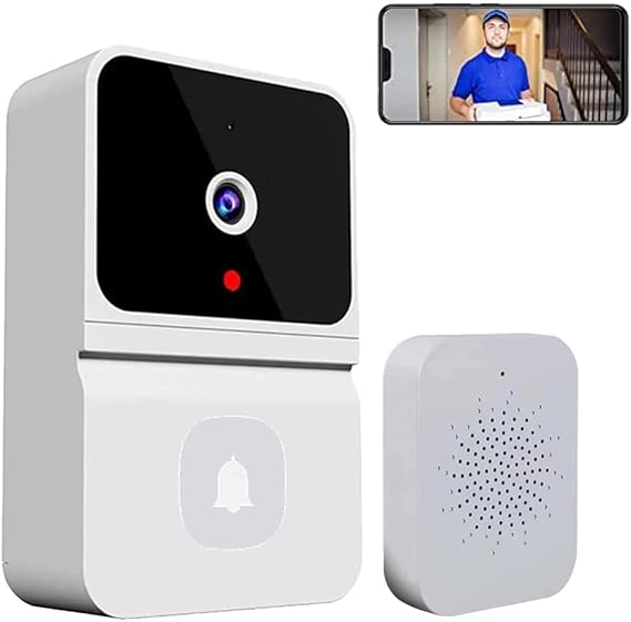 Timbre Cámara WiFi - Vigilancia en Tiempo Real - Controla tu Puerta al Instante