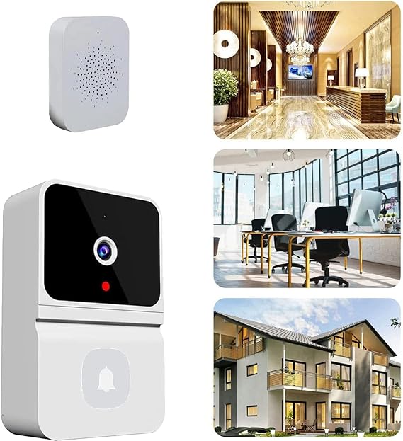 Timbre Cámara WiFi - Vigilancia en Tiempo Real - Controla tu Puerta al Instante