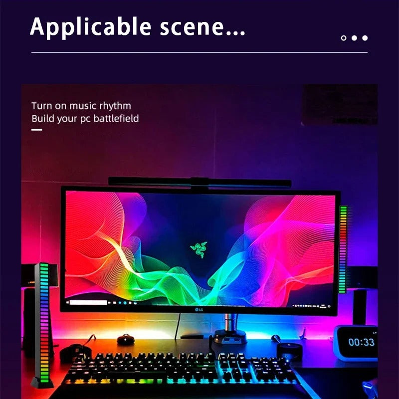 BARRA RÍTMICA LED RGB