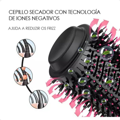 Cepillo Alisador HairStyler 3 en 1 + <span style="color: #000000;"><strong><span style="color: #ff2a00;">¡Serum Gratis!</span></strong></span>