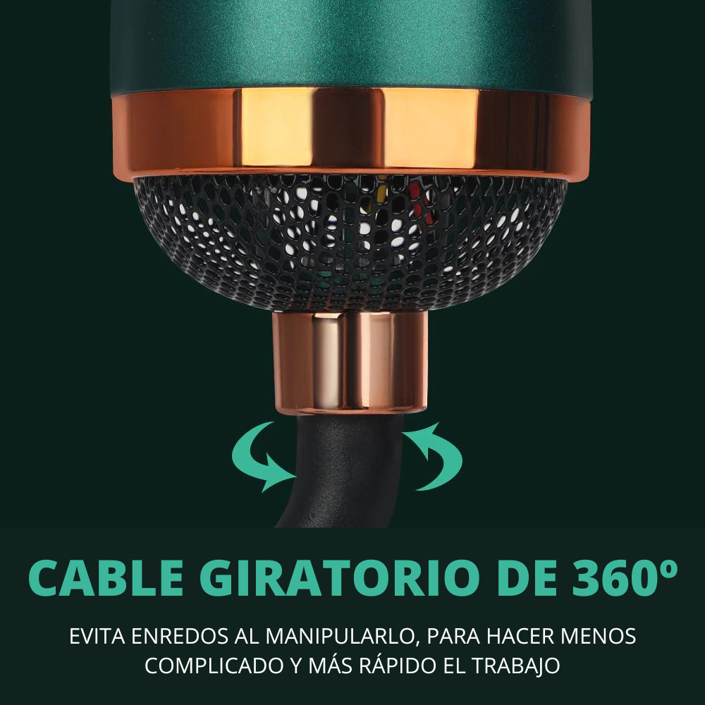 Cepillo Secador/Alizador/Rizador 3 en 1