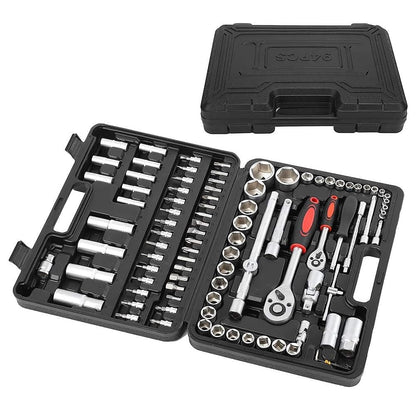 CAJA DE HERRAMIENTAS | INCLUYE 94 PIEZAS PROFESIONALES 🛠️
