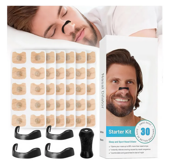 Banda Nasal Magnetica | Respira Mejor, Adiós Ronquidos | KIT COMPLETO