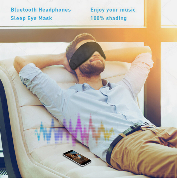 Antifaz Con Audifonos Para Dormir