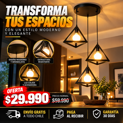 LUMITRI™ | TRANSFORMA CUALQUIER ESPACIO CON UNA ILUMINACIÓN MODERNA, CÁLIDA Y ELEGANTE.