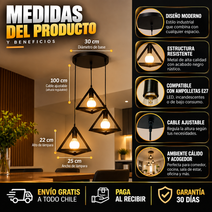 LUMITRI™ | TRANSFORMA CUALQUIER ESPACIO CON UNA ILUMINACIÓN MODERNA, CÁLIDA Y ELEGANTE.