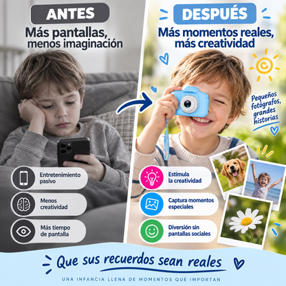 TM KIDS SNAP HD™ | DEJA QUE DESCUBRA EL MUNDO A SU MANERA