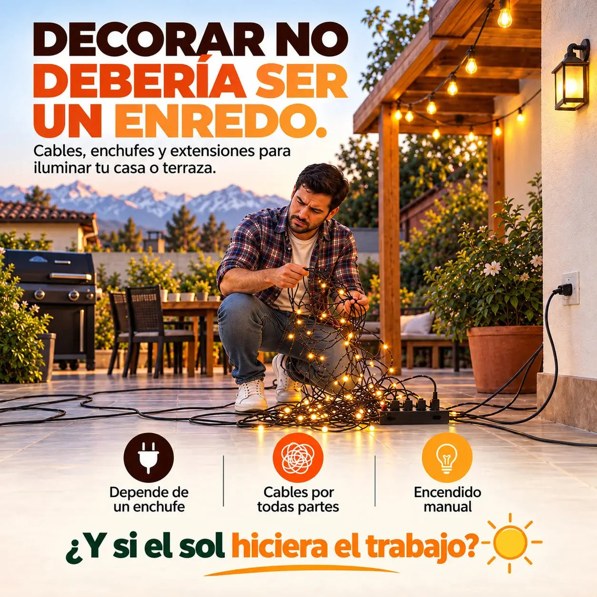 LumiFest – Luces Solares Navideñas