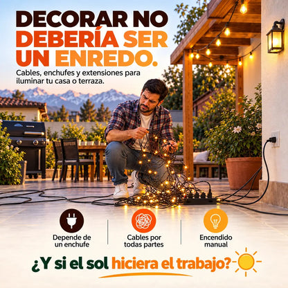 LumiFest – Luces Solares Navideñas