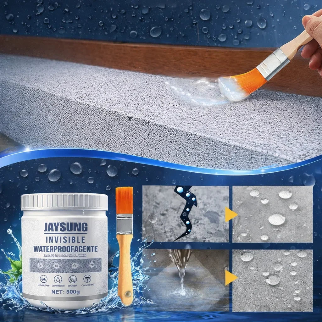 Sellador Impermeable Transparente 🫟 Sella Filtraciones ✨ Protege tus paredes en 24 horas sin alterar su color