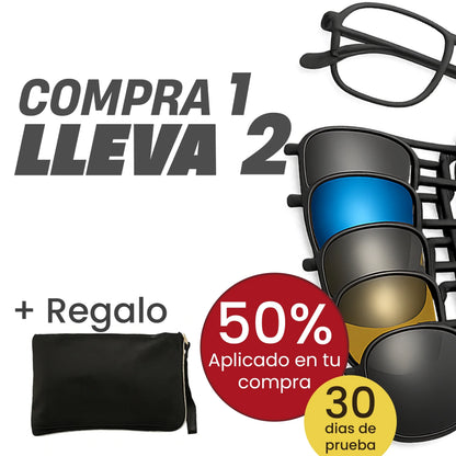 Gafas de Sol Martin 6 en 1  | Compre 1 y Obtenga 2 Solo Durante el Dia de Hoy + Regalo Exclusivo 🎁