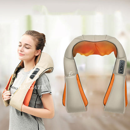 Masajeador Eléctrico de Cuello y Hombros – Alivia Dolor Muscular – Relajación Profunda en Minutos