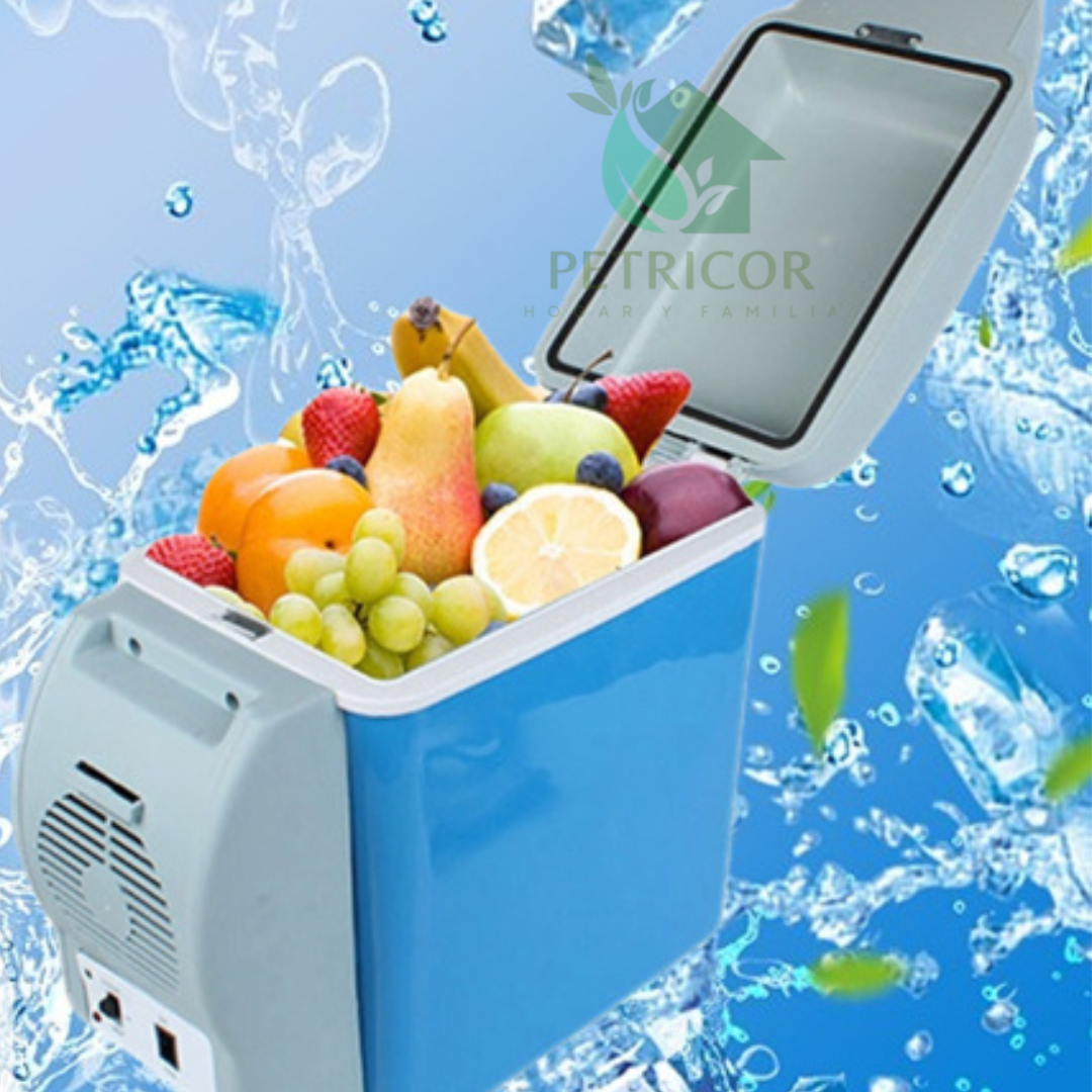 Refrigerador Portátil Auto – Mantiene Frío o Calor – Comidas y Bebidas a la Temperatura Ideal Todo el Viaje