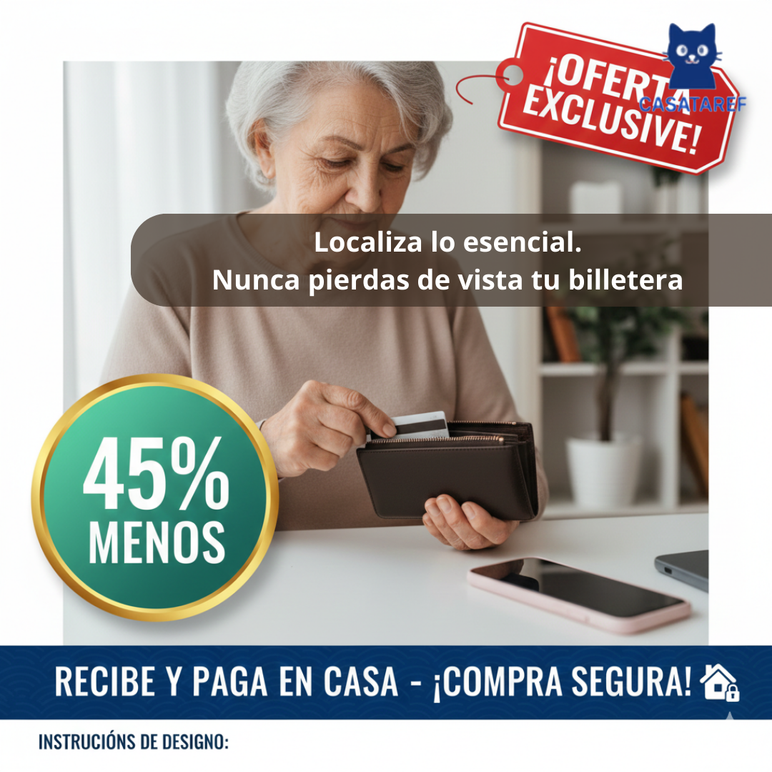 Tarjeta Rastreadora – Localización Instantánea – Encuentra tus objetos en segundos cada día