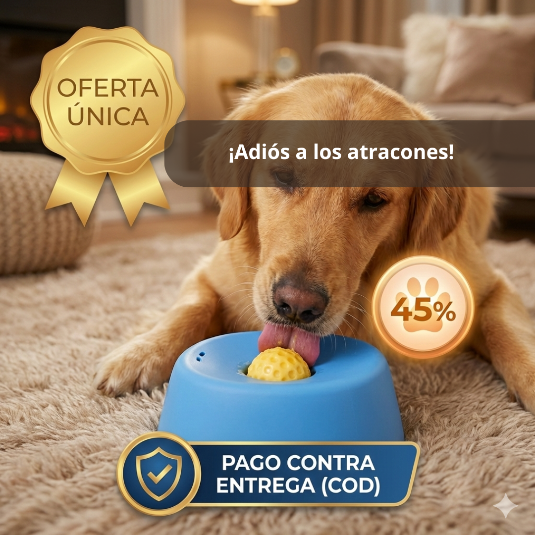 Plato de Lamer Antiestrés – Controla la Hiperactividad – Calma Visible en Minutos