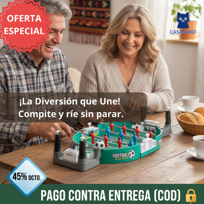 Juego de Mesa Fútbol – Diversión Interactiva – Une a tu familia en minutos sin pantallas