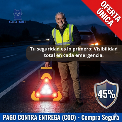 Luz de Advertencia LED – Señalización de Emergencia – Más Visibilidad y Tranquilidad al Detenerte