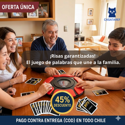 Juego Electrónico de Palabras Basta 3.0 – Rondas Rápidas – Une a tu Familia en 1 Minuto
