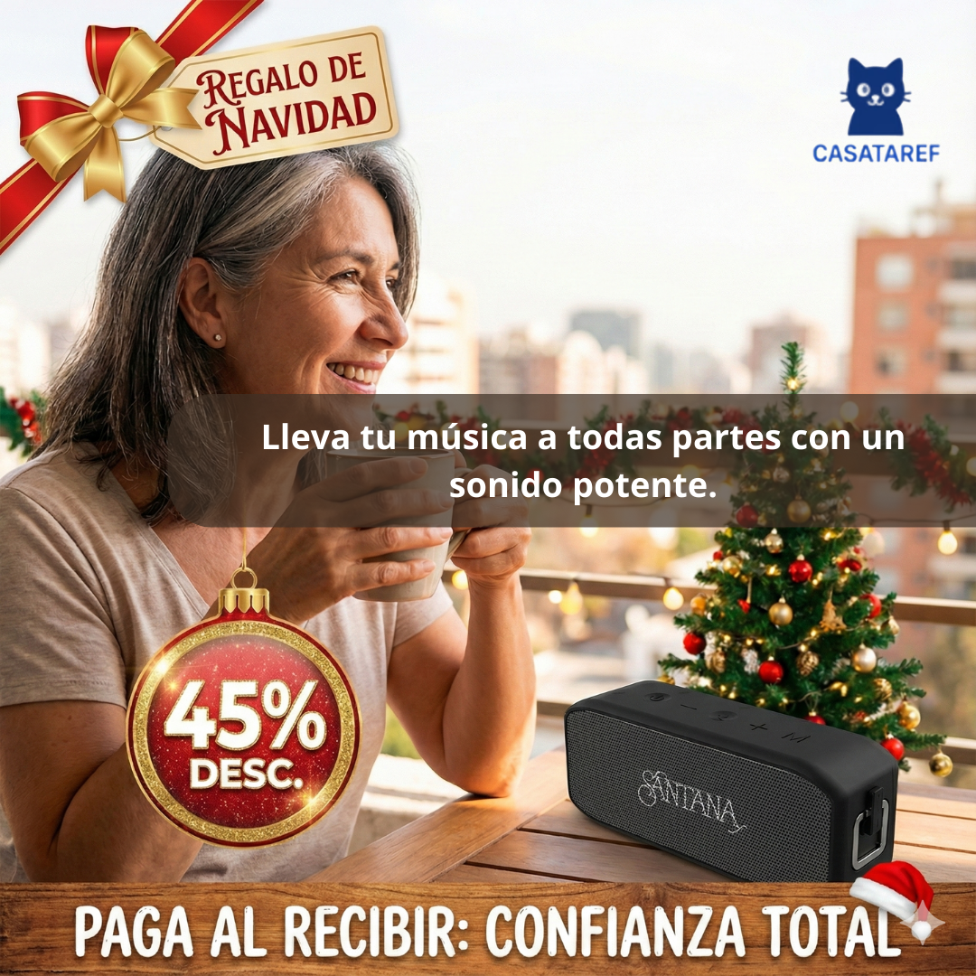 Parlante Bluetooth – Sonido Potente 40W – Regalo Navidad para transformar cualquier espacio en minutos