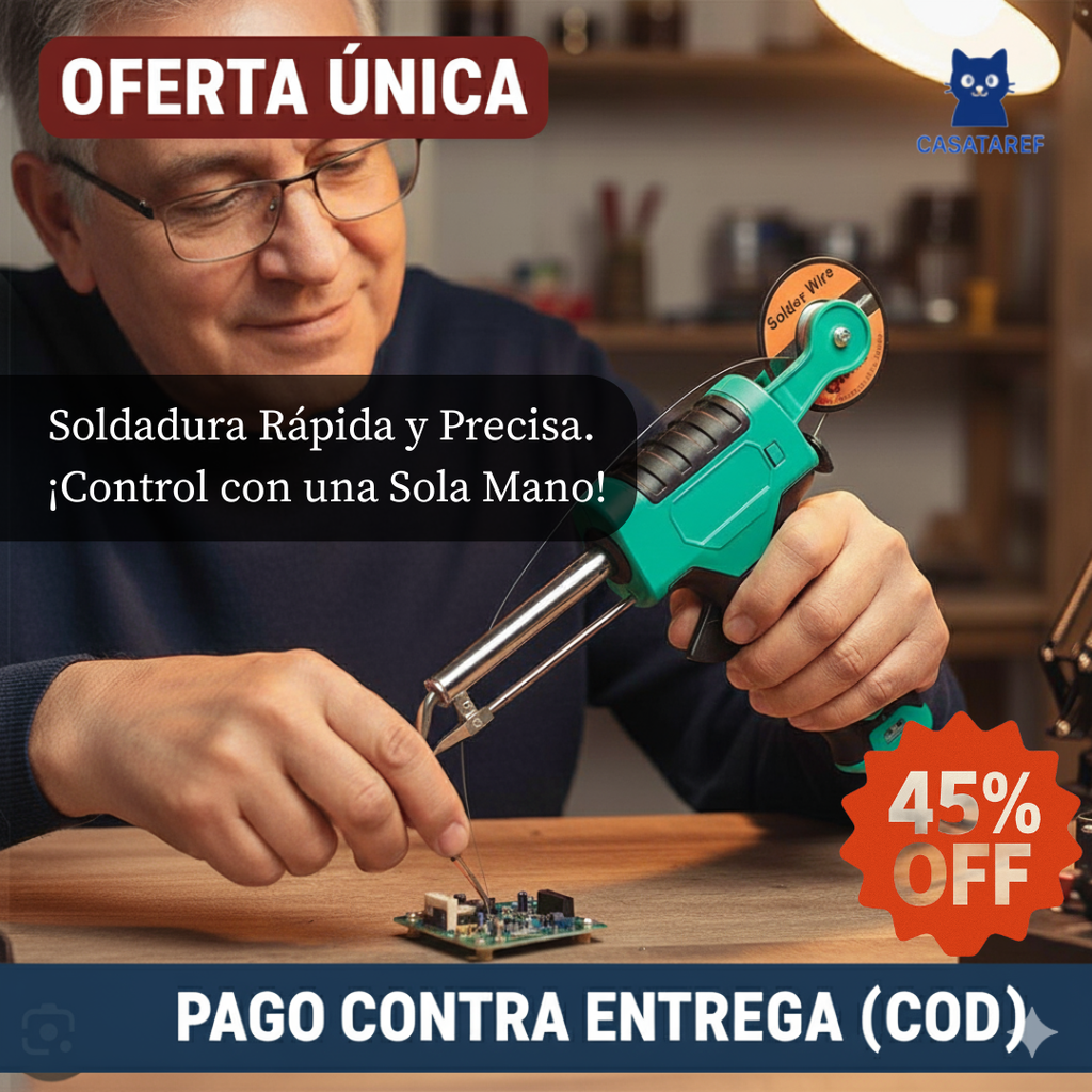 Kit Soldador 60W – Reparación Precisa – Ahorra en Técnicos Desde Hoy