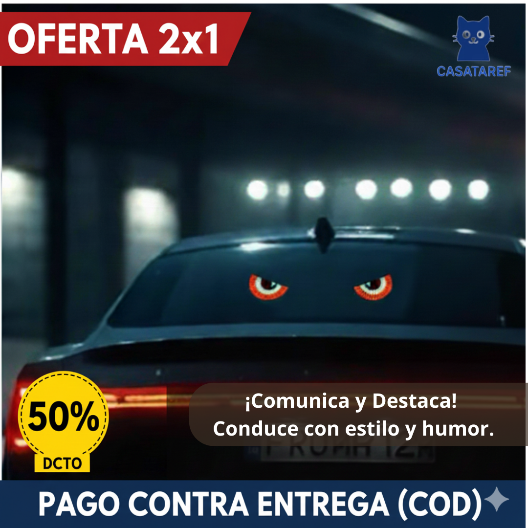Devil’s Eye LED Panel – Mirada Iluminada – Destaca y mejora tu visibilidad en segundos