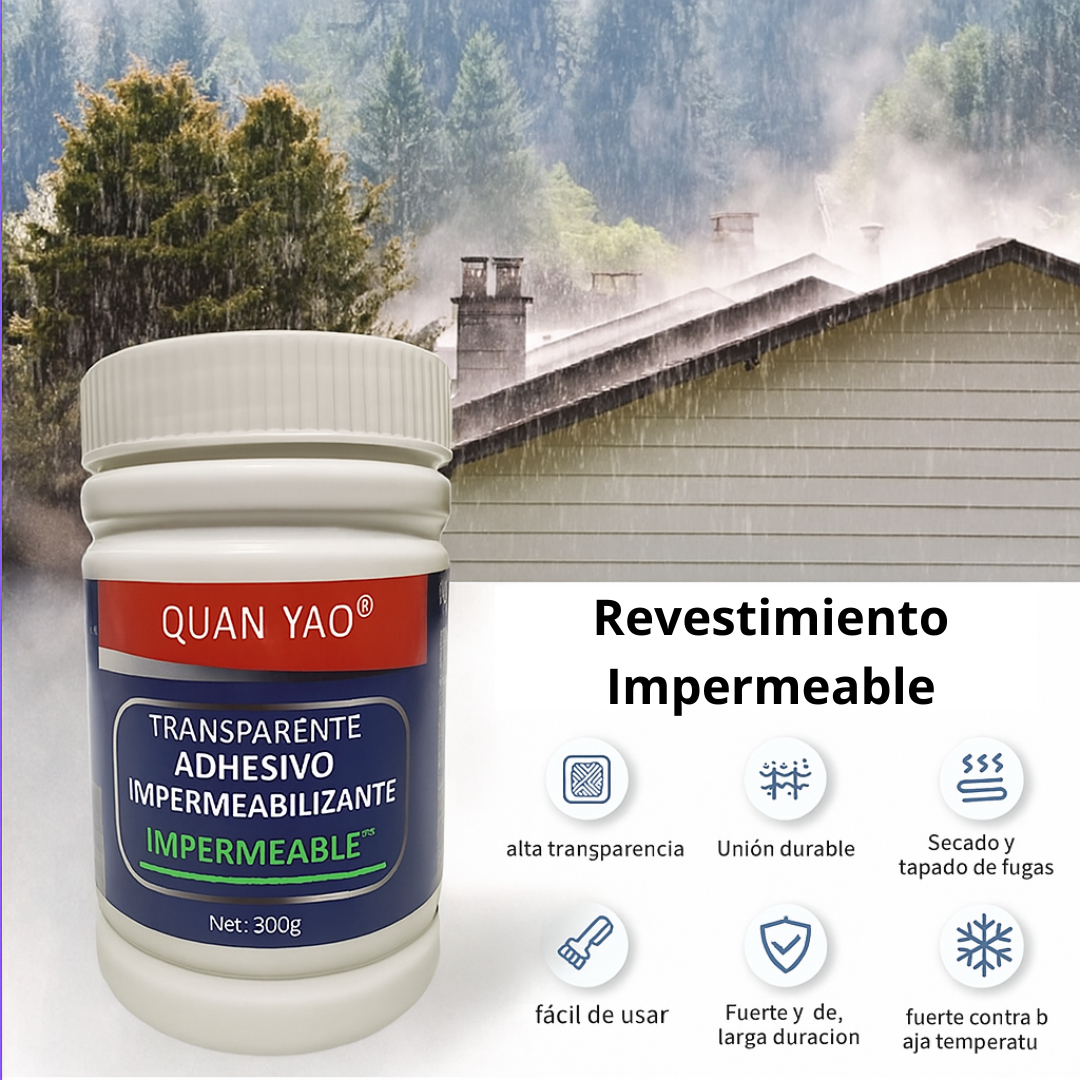 TRIPLE PACK (x3) Adhesivo Impermeable - Sella Filtraciones - Repara grietas y goteras.