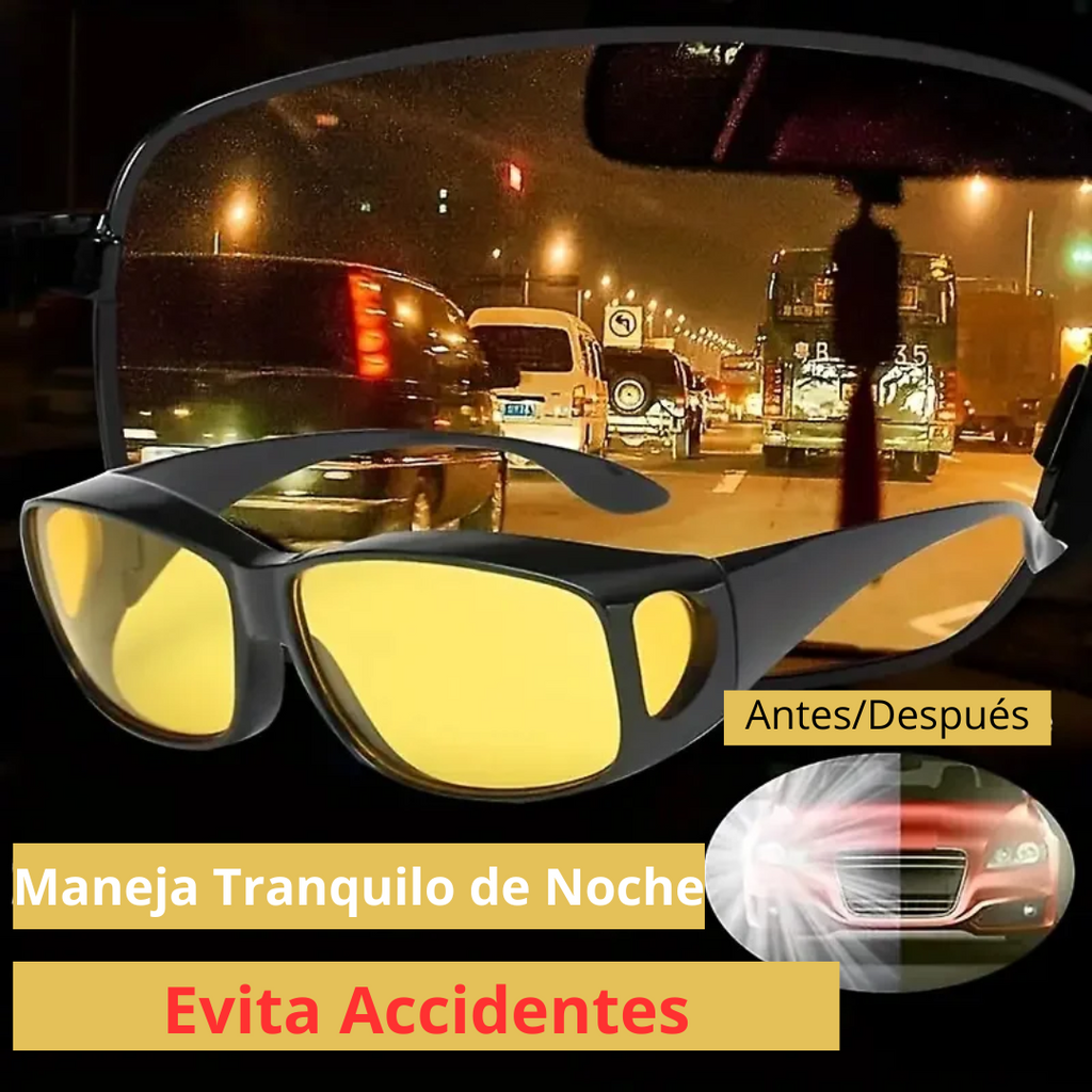 2x1 Gafas de Conducción Nocturna - Evita Accidentes