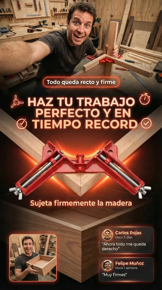 Prensa Esquinera Carpitería