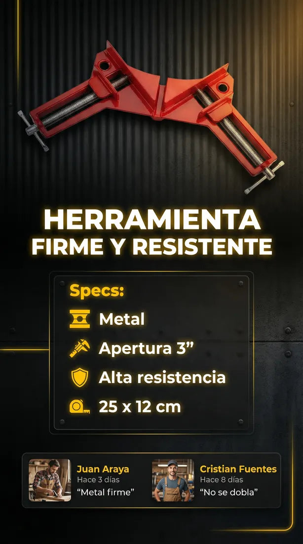 Prensa Esquinera Carpitería